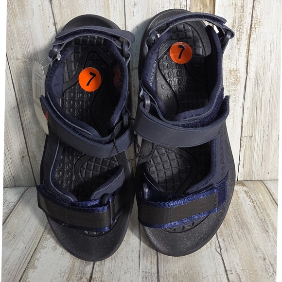 Nautica Alastor Mens Navy Blue Athletic Hiking Sandals QM0222 Size 7 NEW main image 7